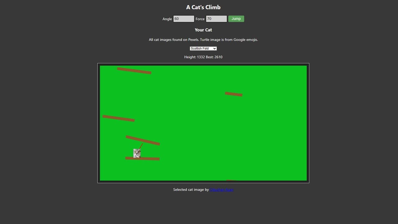 A Cat's Climb screenshot 1
