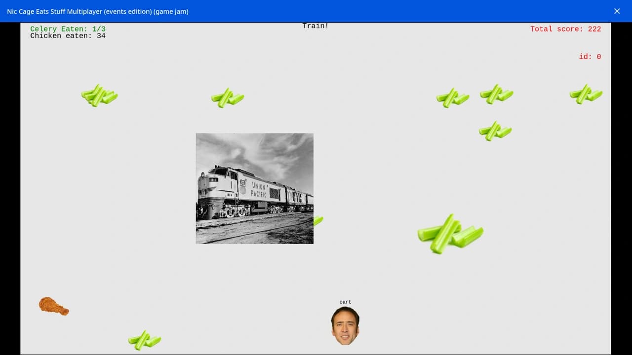 Nic Cage Eats Stuff Multiplayer (events edition) screenshot 1