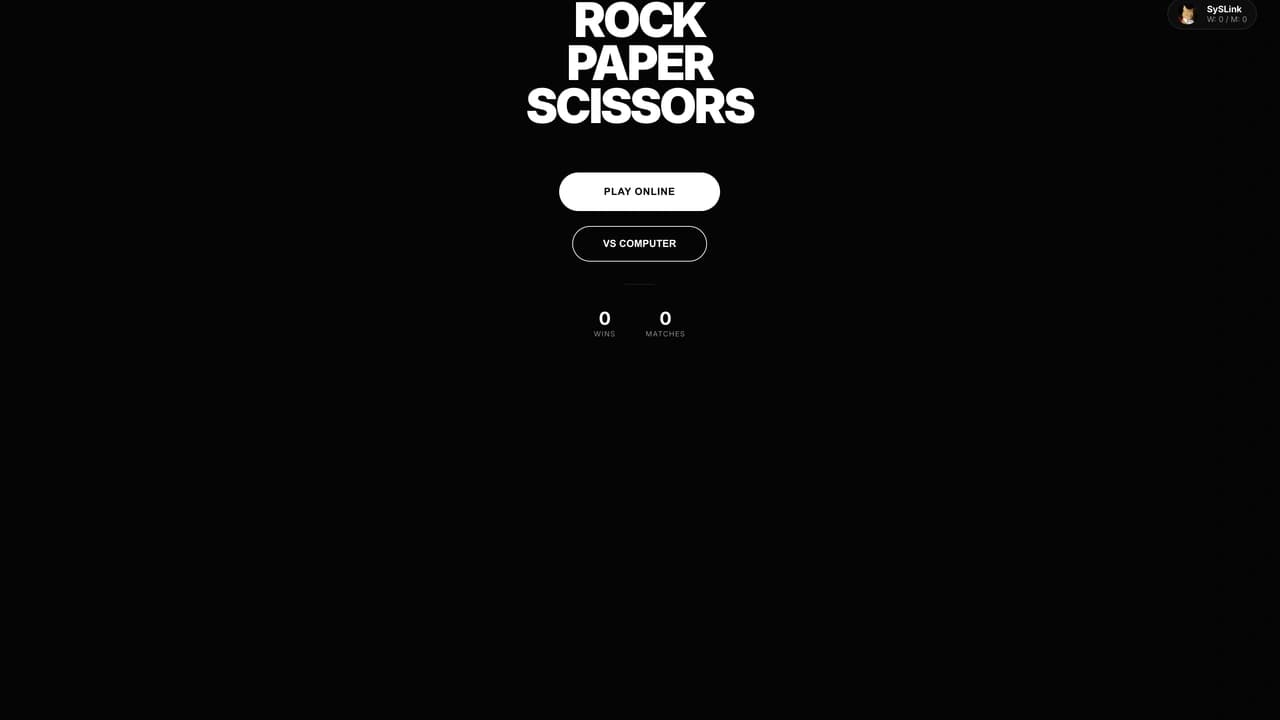 Rock & Paper & Scissors screenshot 1