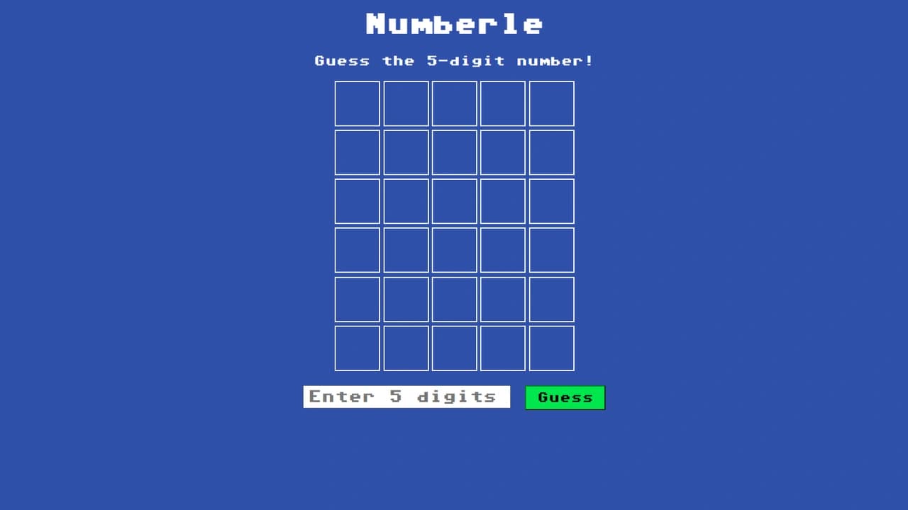 Numberle screenshot 1