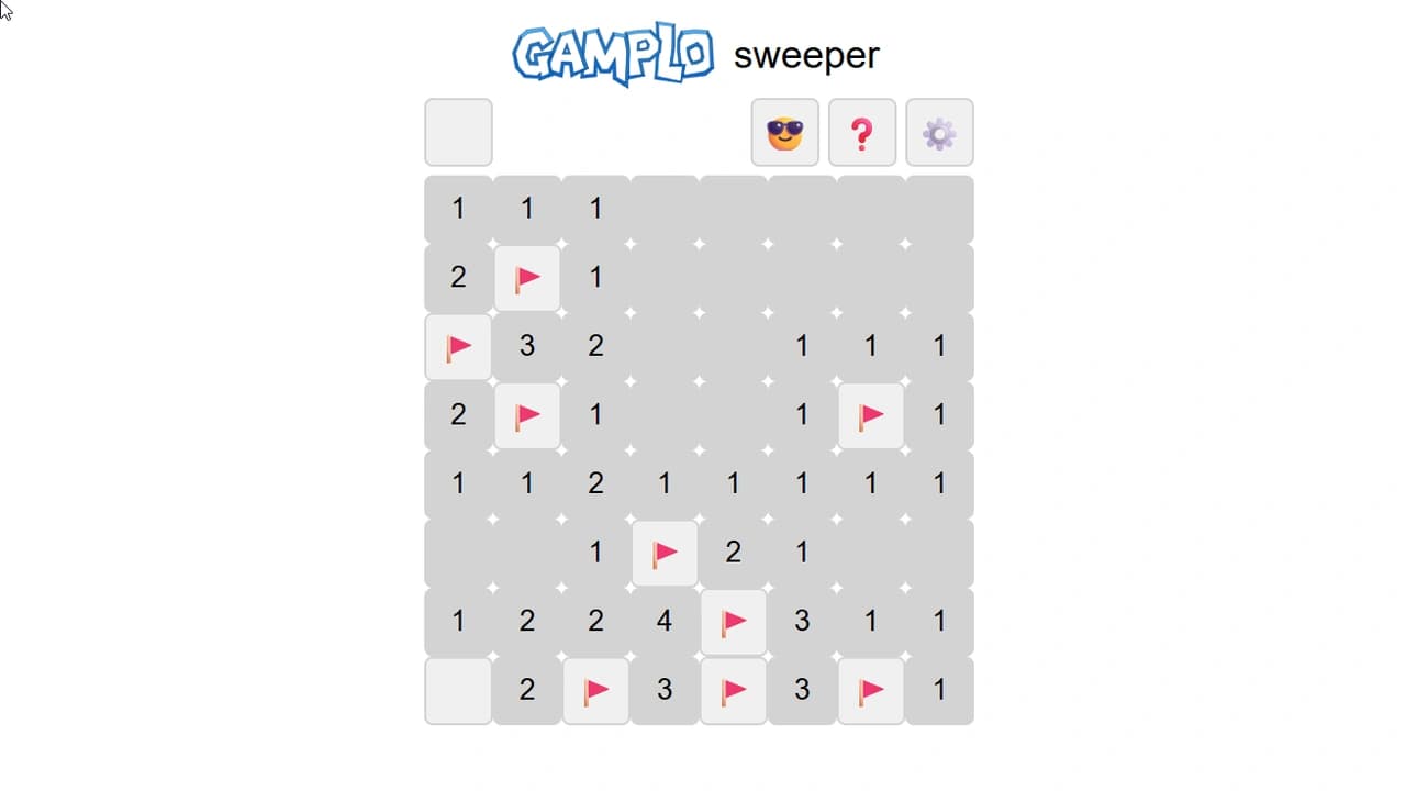 Gamplosweeper screenshot 1