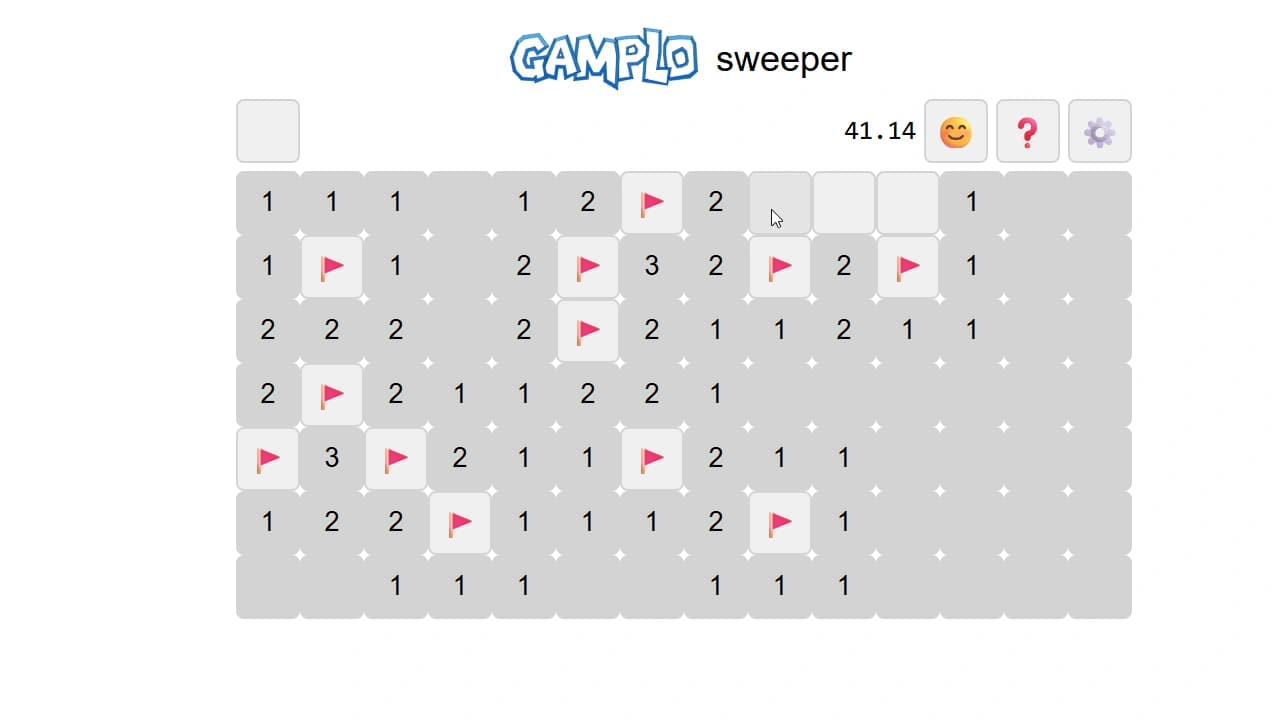 Gamplosweeper screenshot 2