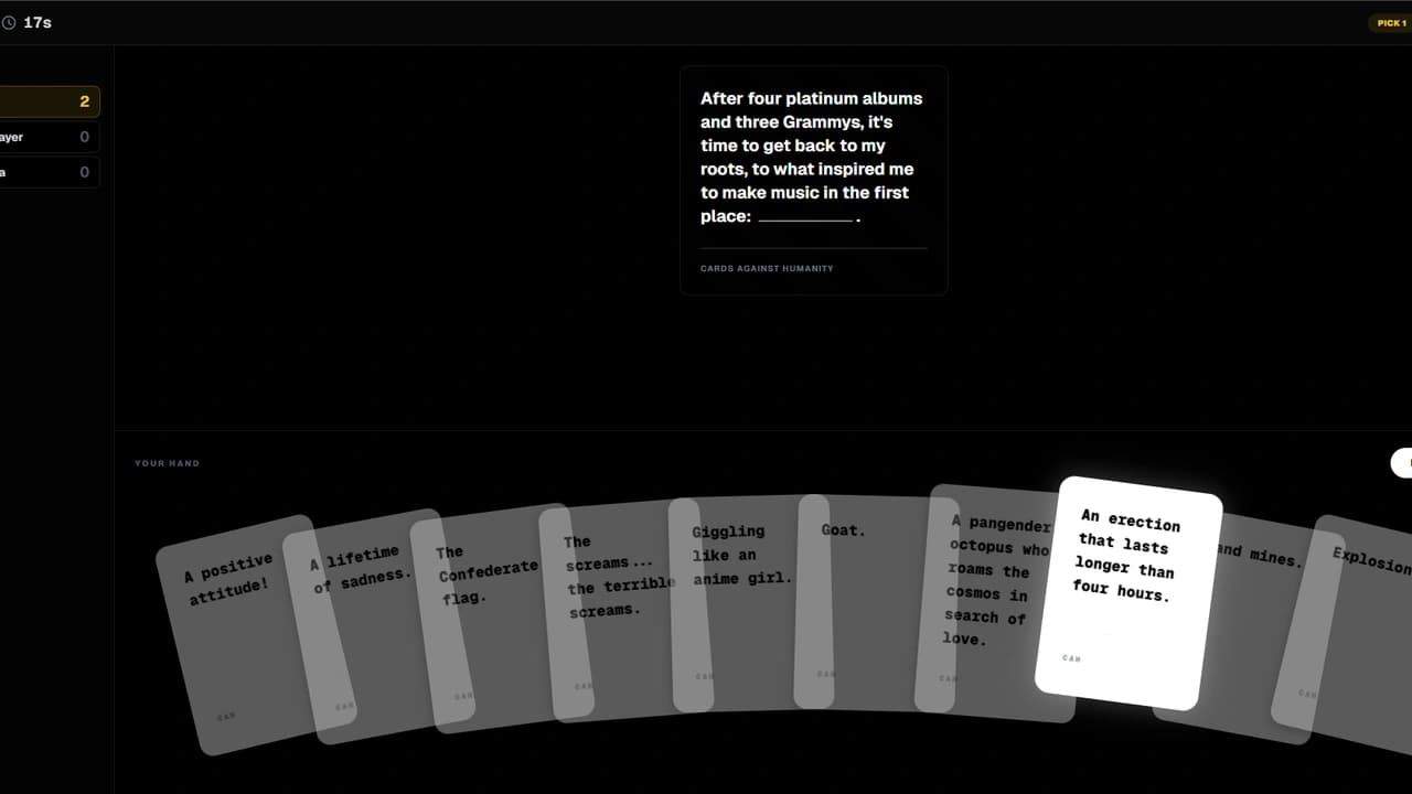 Cards Against Humanity screenshot 3