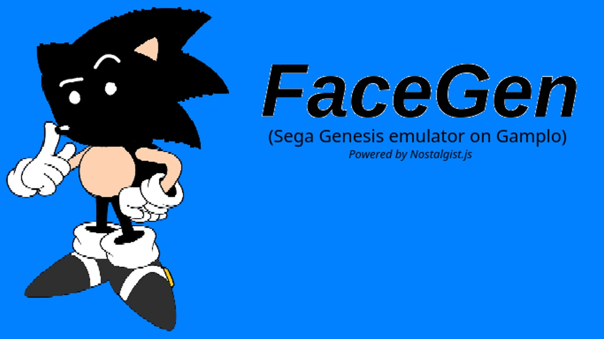 FaceGen - Sega Genesis Emulator